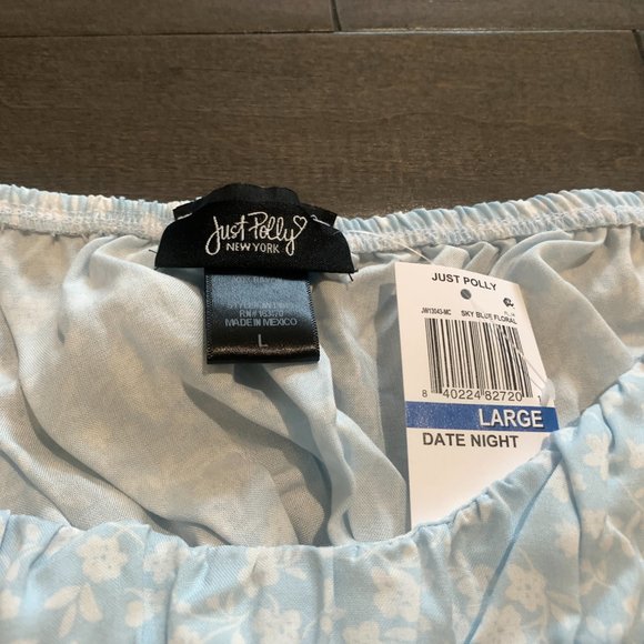 NWT | Just Polly Date Night | Cropped Top - Picture 2 of 3